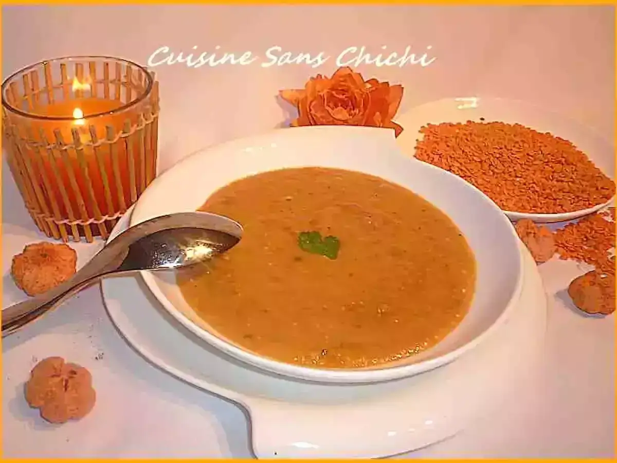 Soupe lentilles corail : la recette facile et saine en moins de 30 min