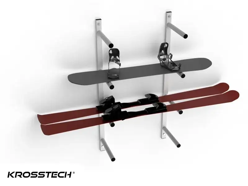 Wieszak na narty na ścianę: Jak wybrać i zamontować idealny?