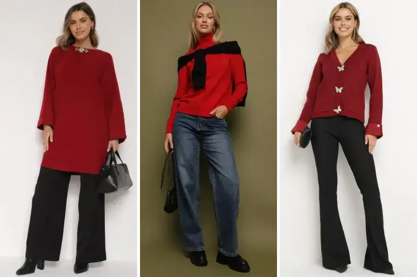 Czerwona bluzka: Jakie spodnie? Stwórz look, który zachwyca!