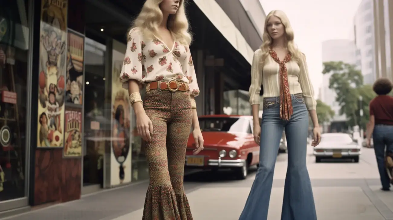 Odkryj styl retro z naszymi Spodniami Lata 70 i Dzwonami – Powrót do Modnych Lat!
