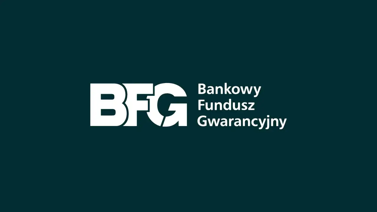 Logo BFG - Bankowy Fundusz Gwarancyjny. Chroni Twoje oszczędności, gdyby bank upadł.