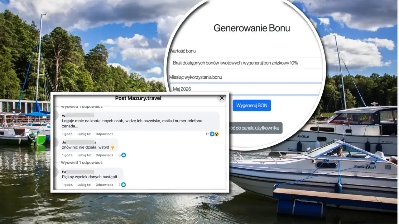 Jak wykorzystać bon turystyczny? Na Mazurach generowanie bonu na maj 2026.