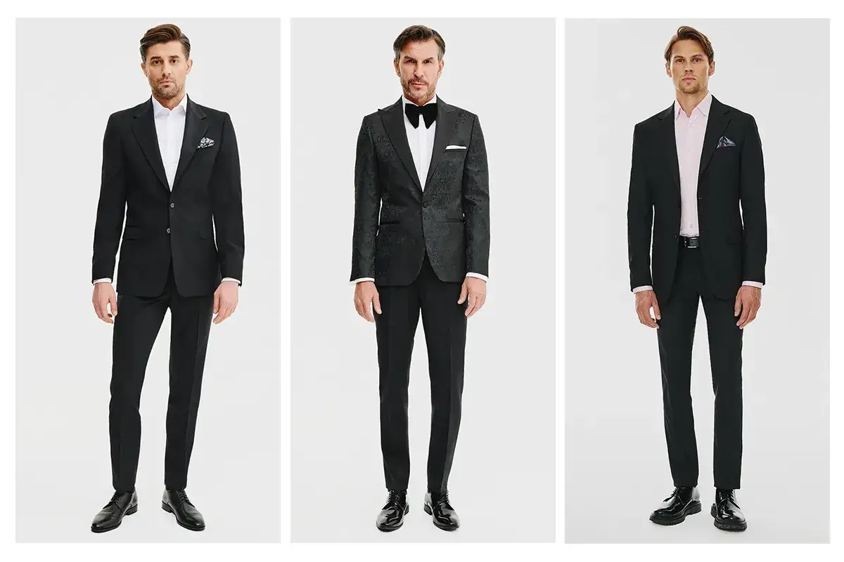 Jaki krawat do czarnego garnituru na wesele, aby zachwycić stylem?