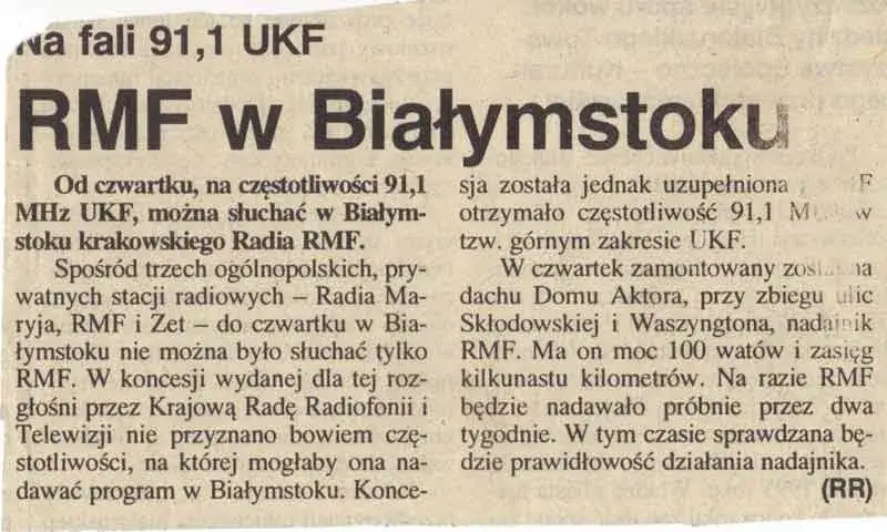 Na jakiej częstotliwości jest RMF FM? Sprawdź lokalne nadajniki