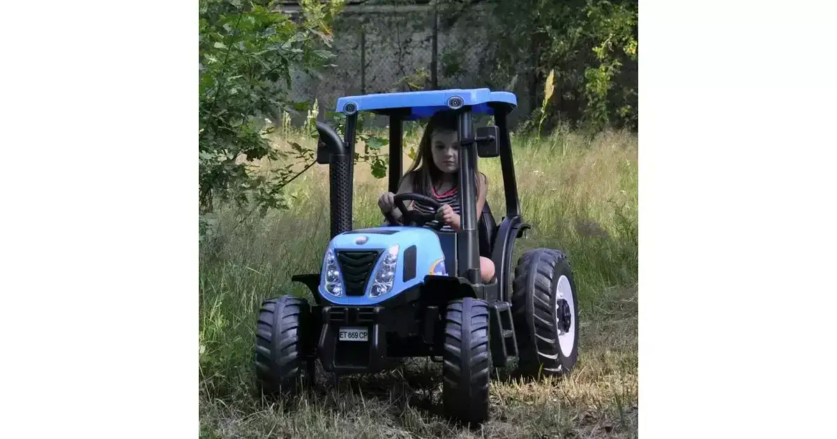 Wybierz idealny traktor dla dziecka: poradnik od jeździka po akumulator