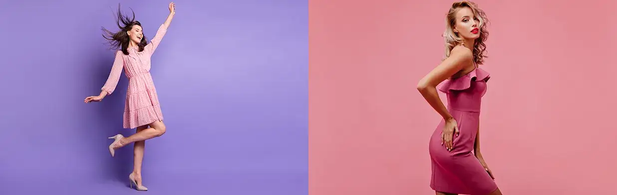 Jakie kolory butów najlepiej pasują do sukienki brudny róż?