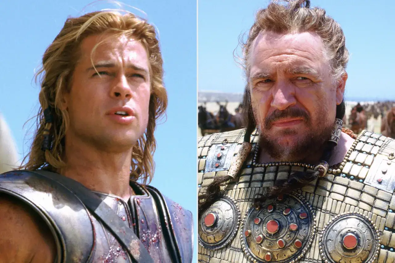 Achilles i Agamemnon z filmu "Troja". Kto napisał troje? To pytanie zadaje sobie wielu widzów.