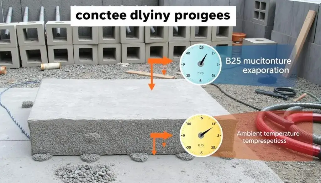 Ile wiąże beton B25? Kluczowe czynniki wpływające na czas wiązania