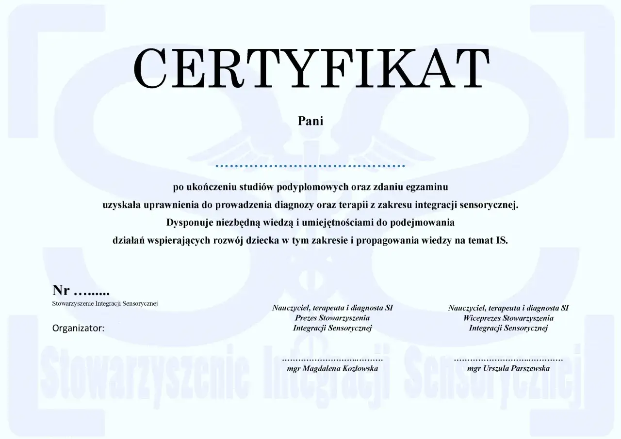 Jak zostać terapeutą SI: Krok po kroku do certyfikatu