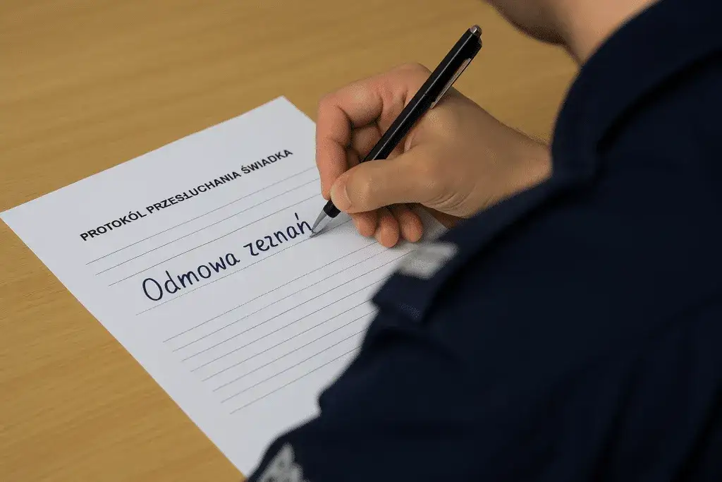 Kiedy możesz odmówić zeznań na policji? Prawa i konsekwencje
