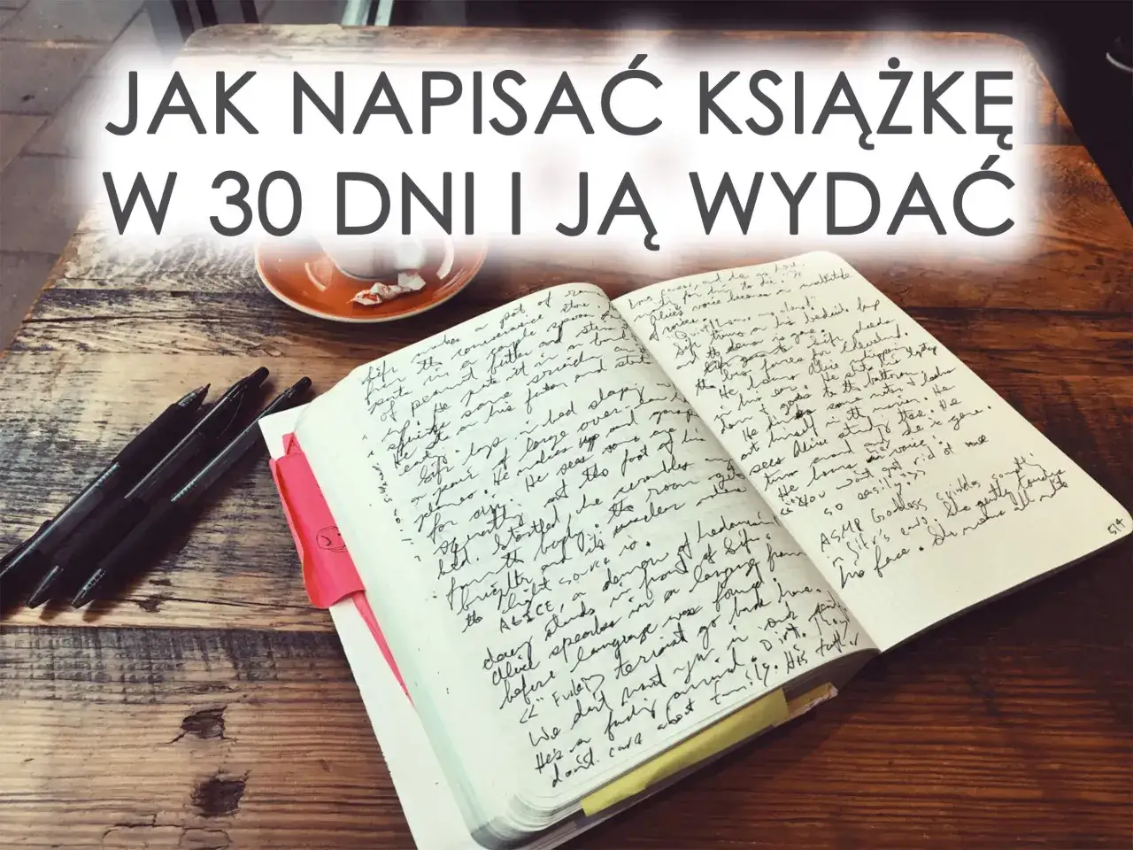 Jak napisać książkę? Pełny poradnik od pomysłu do wydania.