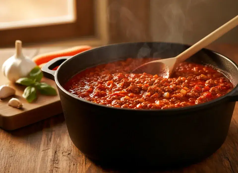 Idealny sos boloński: przepis na autentyczne ragù krok po kroku