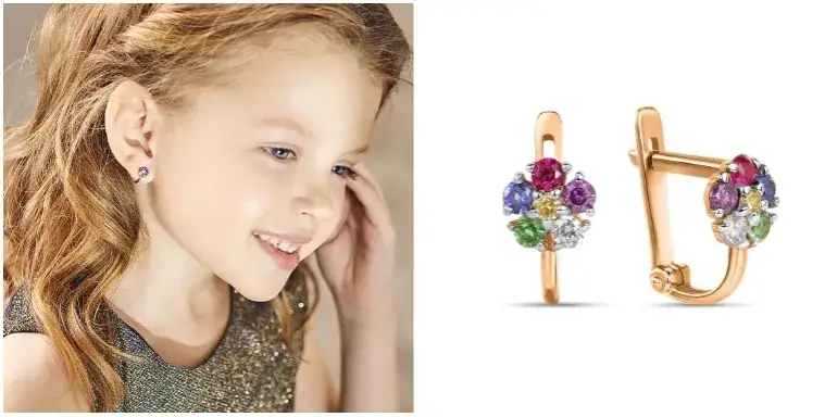 Jakie pierwsze kolczyki wybrać, aby zapewnić bezpieczeństwo dziecku?