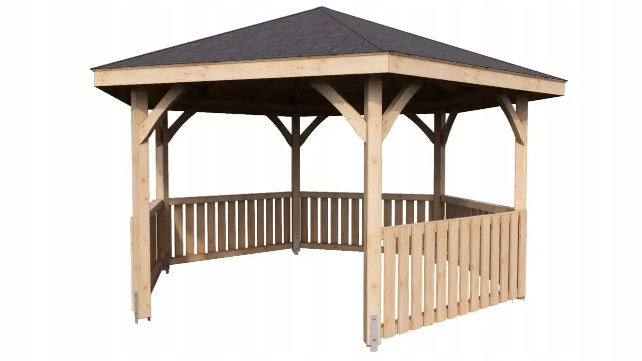 Altana sześciokątna: Zbuduj sam! Kompletny przewodnik DIY