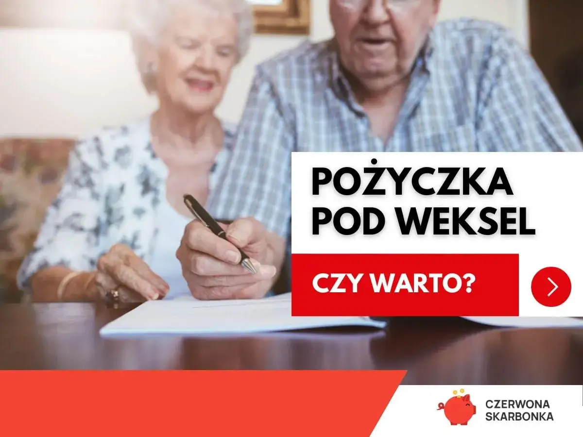 Starsza para podpisuje dokumenty. Pożyczka pod weksel od prywatnych inwestorów. Czy warto?