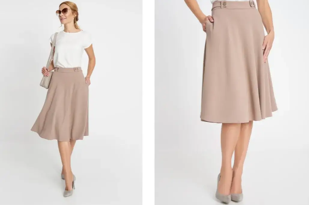 Jaką spódnicę na wystający brzuch wybrać, by wyglądać szczuplej?