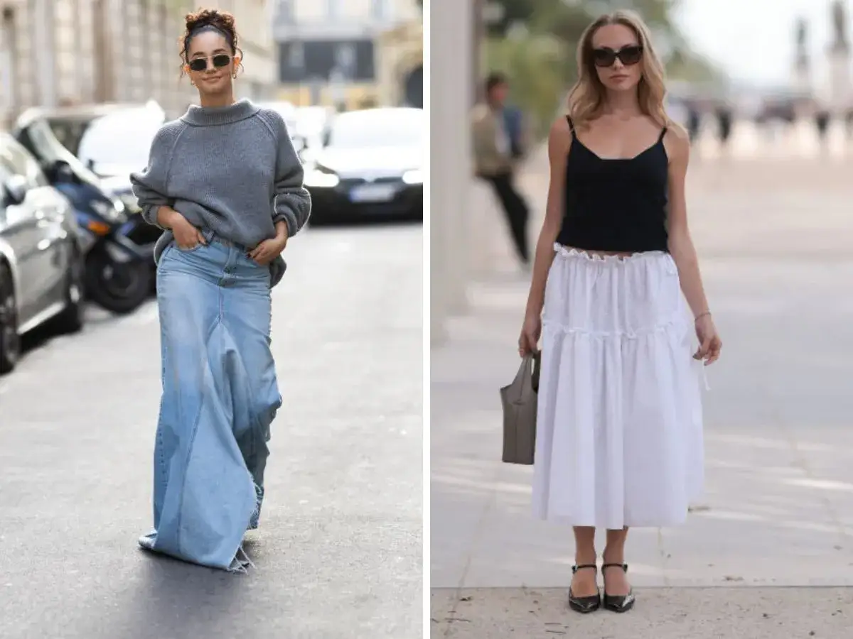 Długa spódnica i bluzka: Stylizacje, które musisz znać!