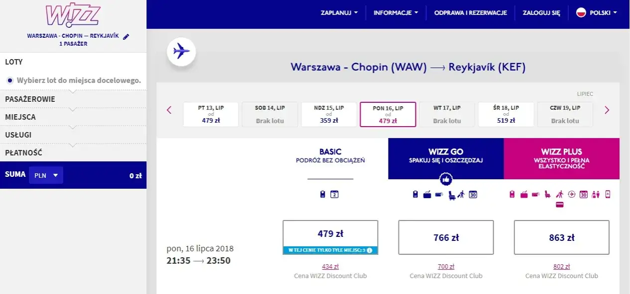 Co i ile kupisz po odprawie w Wizz Air: Kompletny cennik