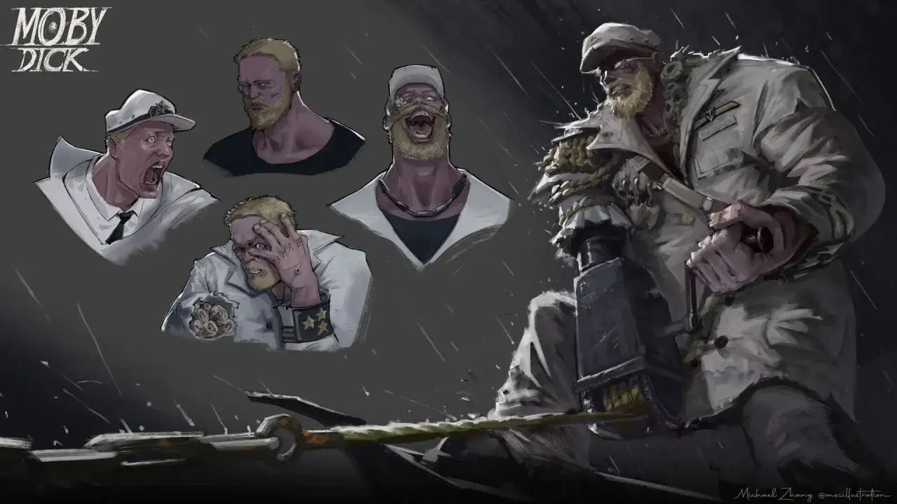 Kapitan Ahab: Obsesja, zemsta i tragiczny los bohatera Moby Dicka