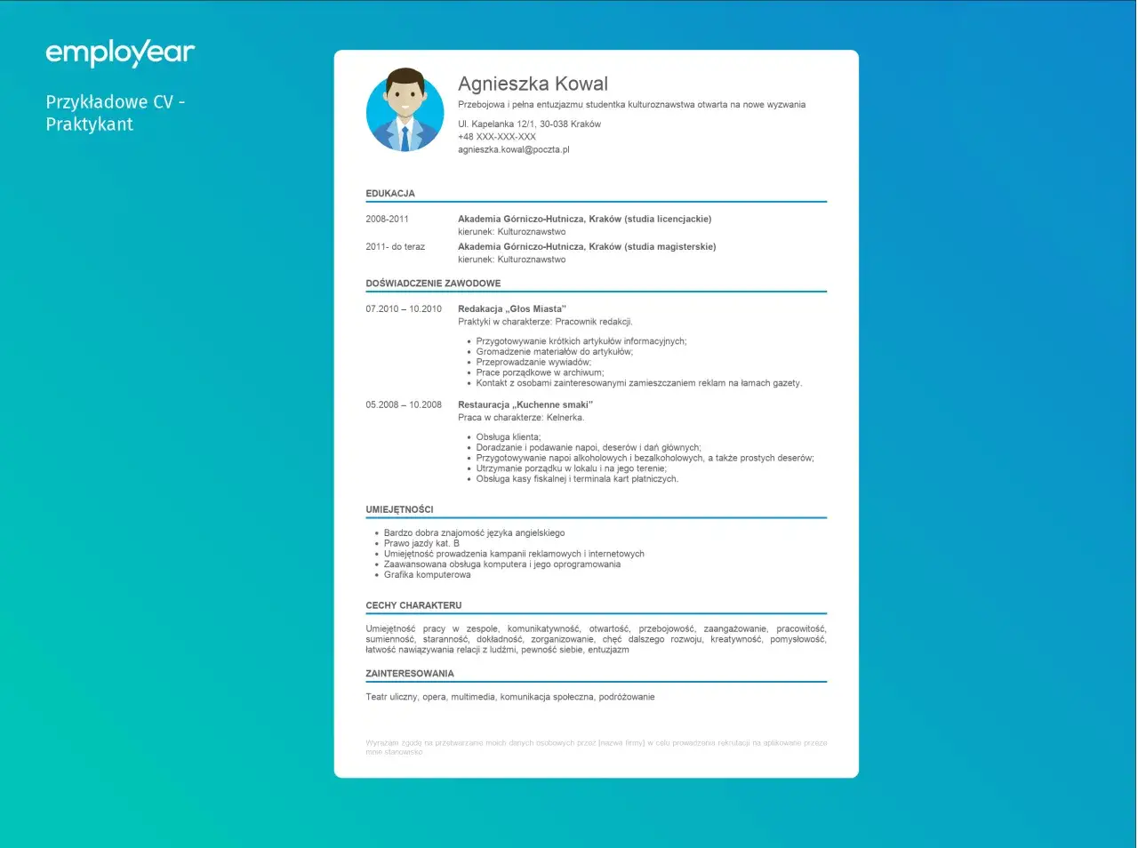 Profesjonalny email o praktyki, który zachwyci każdego pracodawcę