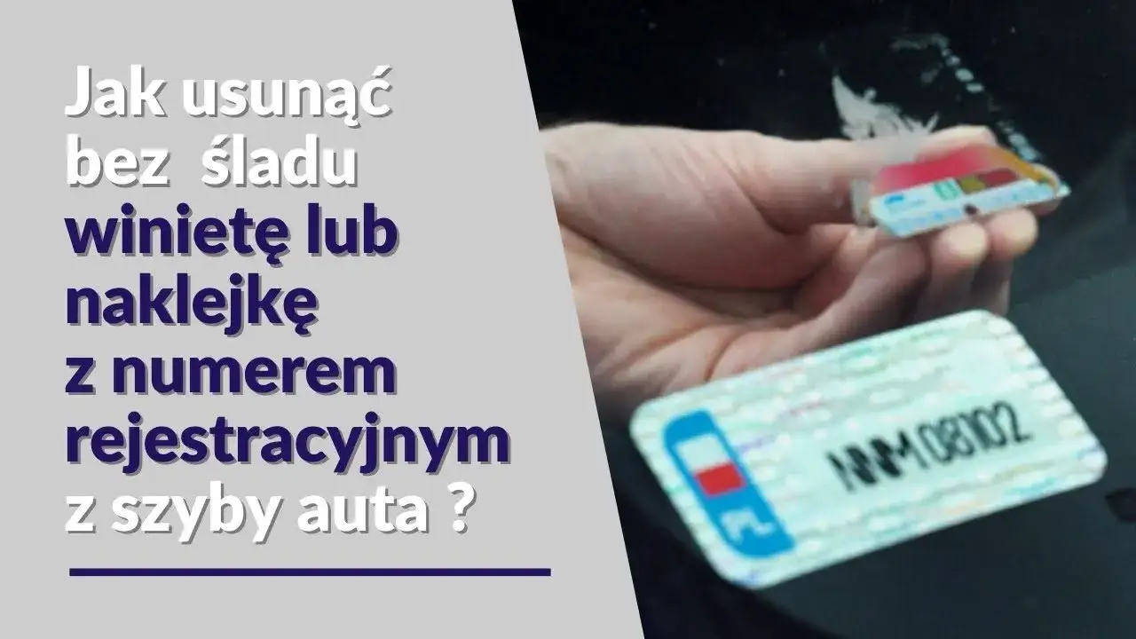 Jak łatwo i bezpiecznie ściągnąć naklejkę z szyby samochodowej bez uszkodzeń