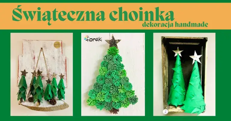 Choinka z recyklingu: Praca plastyczna dla dzieci jak zrobić?
