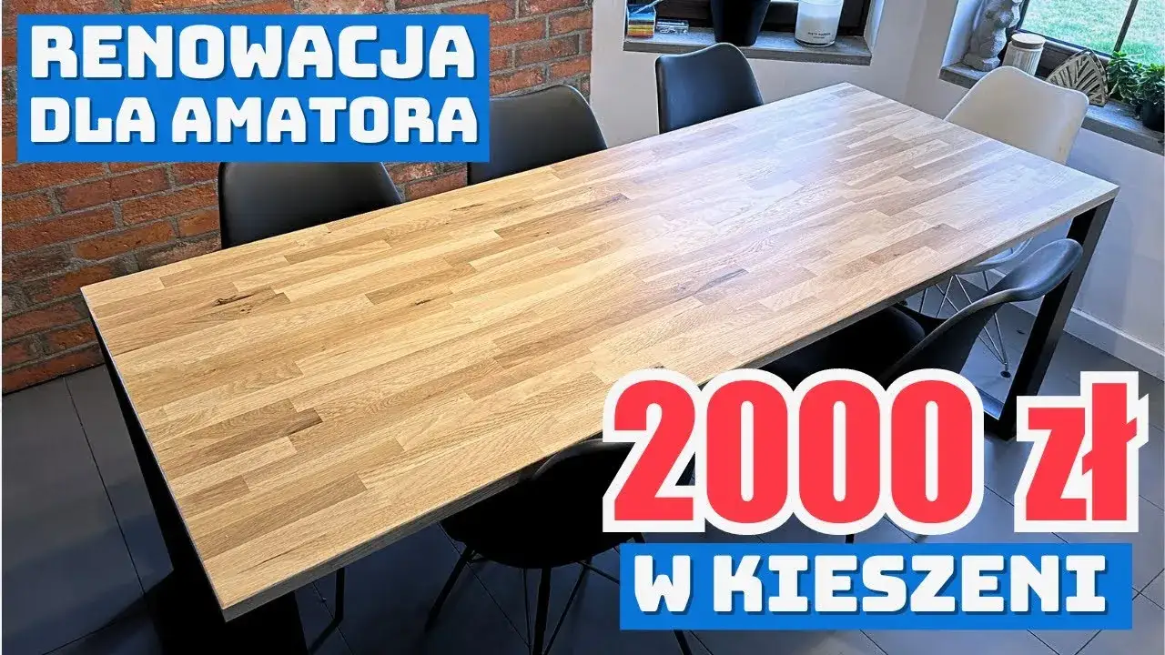 Jak odnowić stół fornirowany i przywrócić mu dawny blask