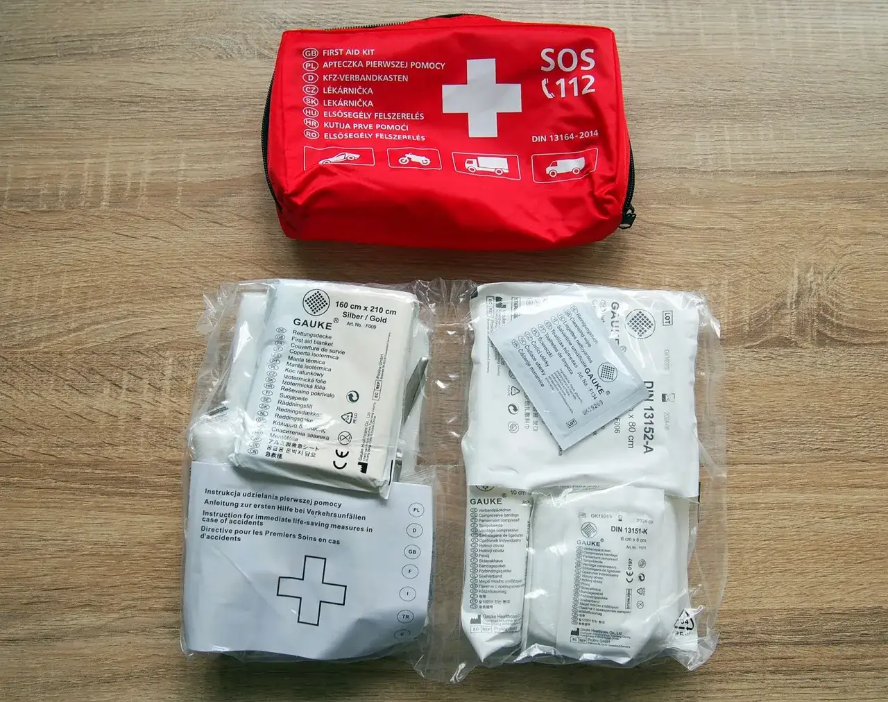 Gdzie powinna znajdować się apteczka pierwszej pomocy w domu i samochodzie?