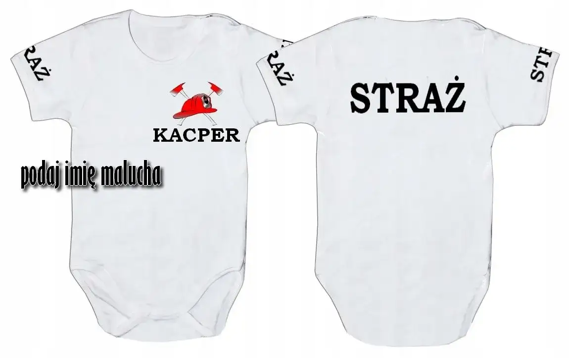 Najlepsze body niemowlęce straż pożarna – wygodne i bezpieczne ubranka