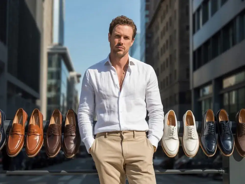 Jakie buty do chinosów i koszuli - uniknij modowych wpadek