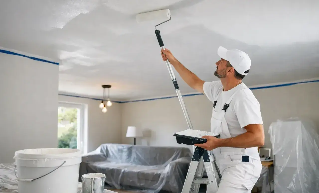 Ile kosztuje malowanie sufitu 2026? Sprawdź ceny i oszacuj