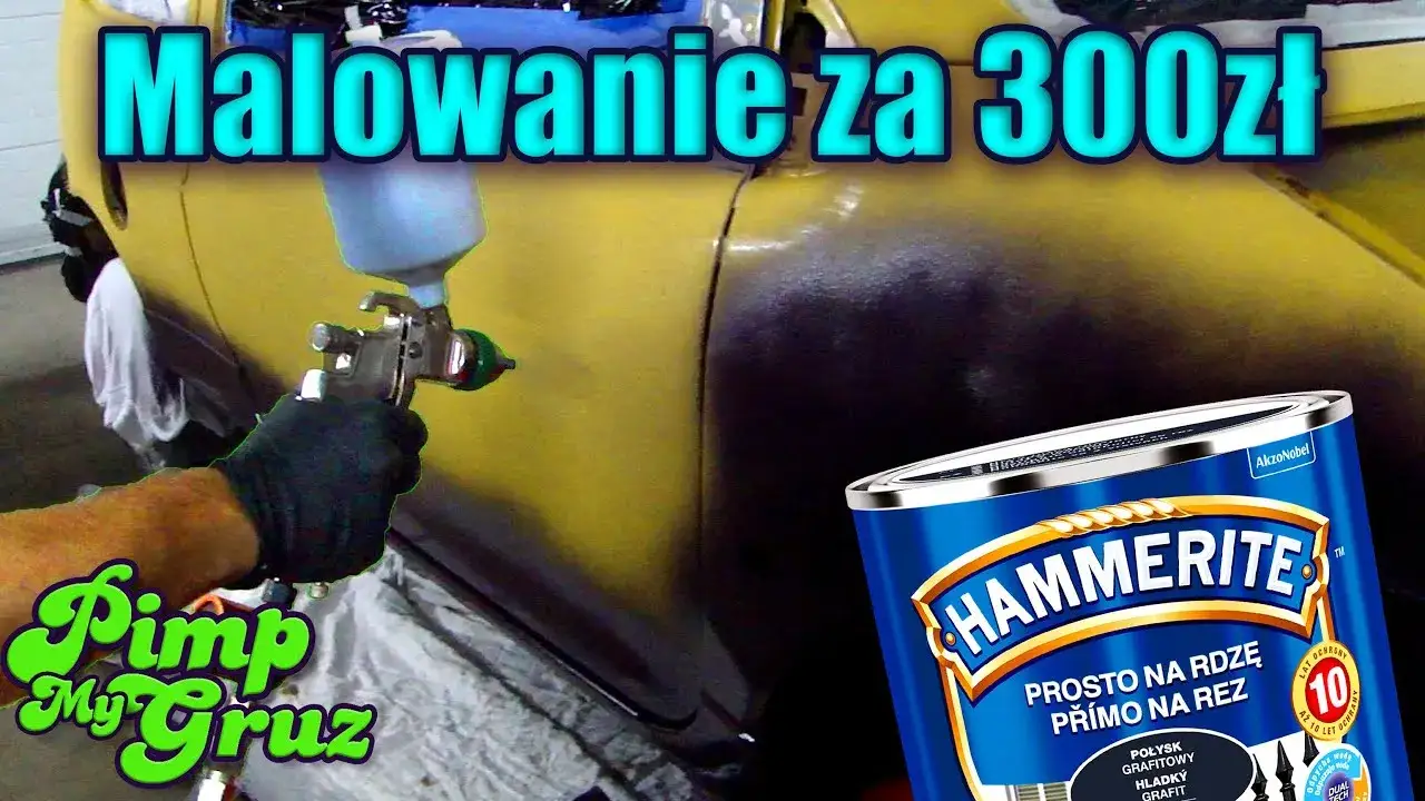Hammerite pistoletem: Jak uzyskać idealny efekt bez błędów?