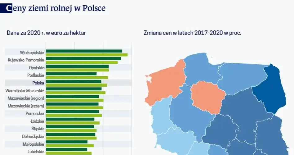 Aktualne ceny hektara ziemi na dolnym śląsku: analiza całego regionu