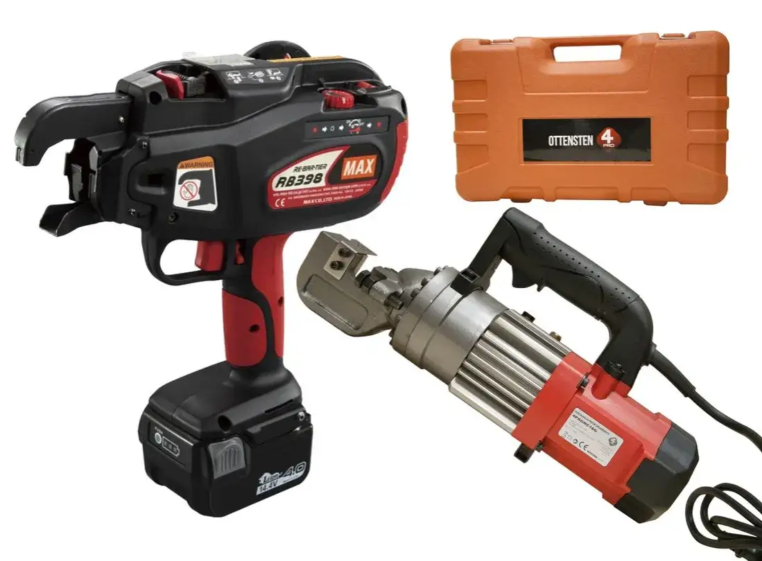 Wiązarka do zbrojenia MAX - mocne i szybkie wiązanie prętów zbrojeniowych