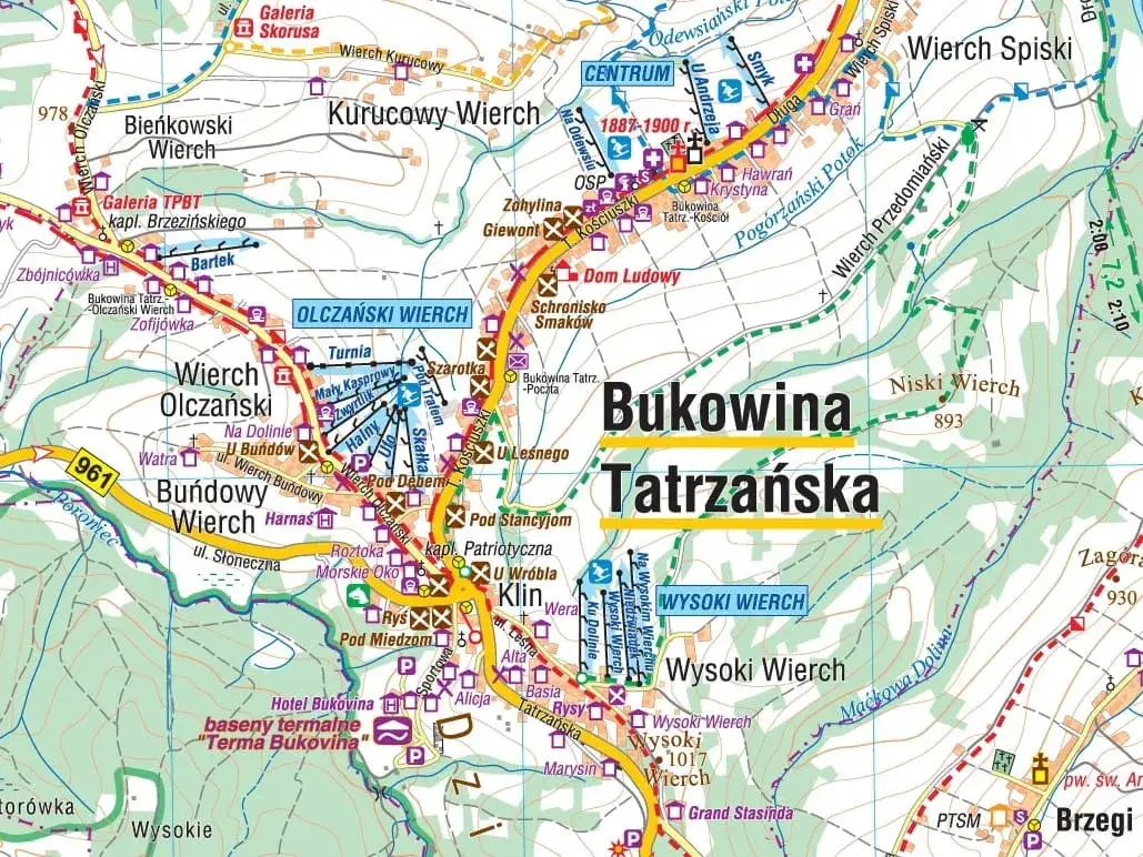 Ile km z Zakopanego do Bukowiny Tatrzańskiej? Sprawdź najkrótsze trasy