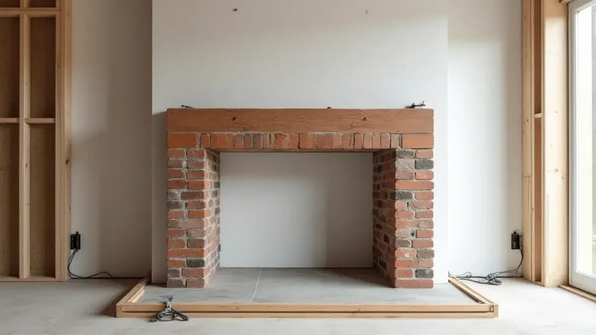 Obudowa kominka: cena robocizny 2024 - ile zapłacisz?