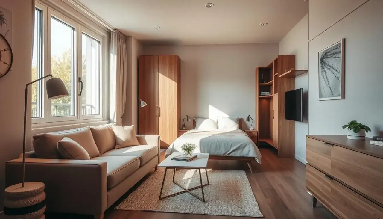 Jak urządzić mieszkanie 18m2, aby zyskać więcej przestrzeni i komfortu