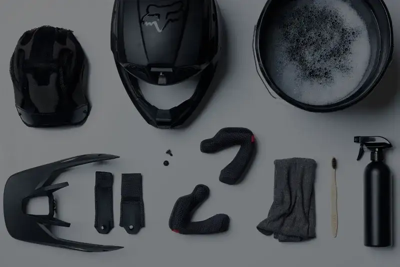 Jak czyścić kask motocyklowy, aby uniknąć uszkodzeń i bakterii