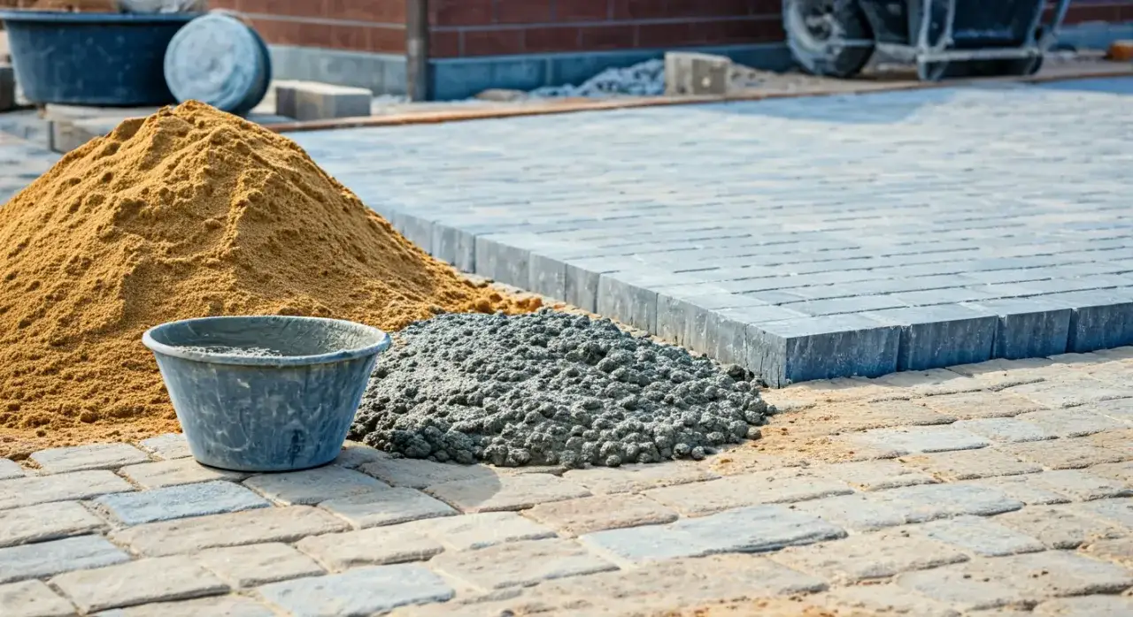 Podsypka pod kostkę brukową ile cementu – uniknij błędów w mieszance