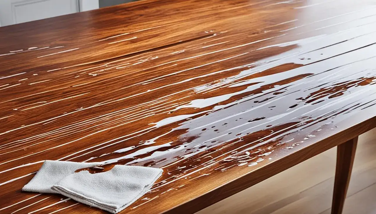 Skuteczne sposoby na zmycie kleju z mebli lakierowanych bez szkód