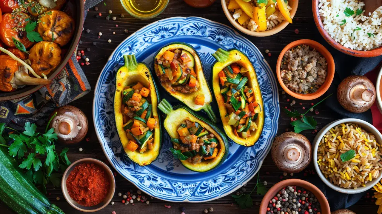 Cukinia faszerowana warzywami i pieczarkami: Oto 9 pomysłów na obiad