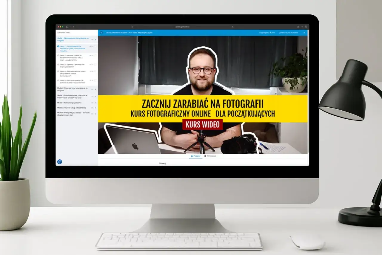 Profesjonalny kurs fotografii online dla początkujących. Zobacz, jak zacząć zarabiać na swojej pasji.