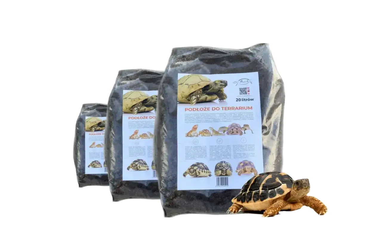 Podłoże dla żółwia lądowego: Złoty standard i czarna lista