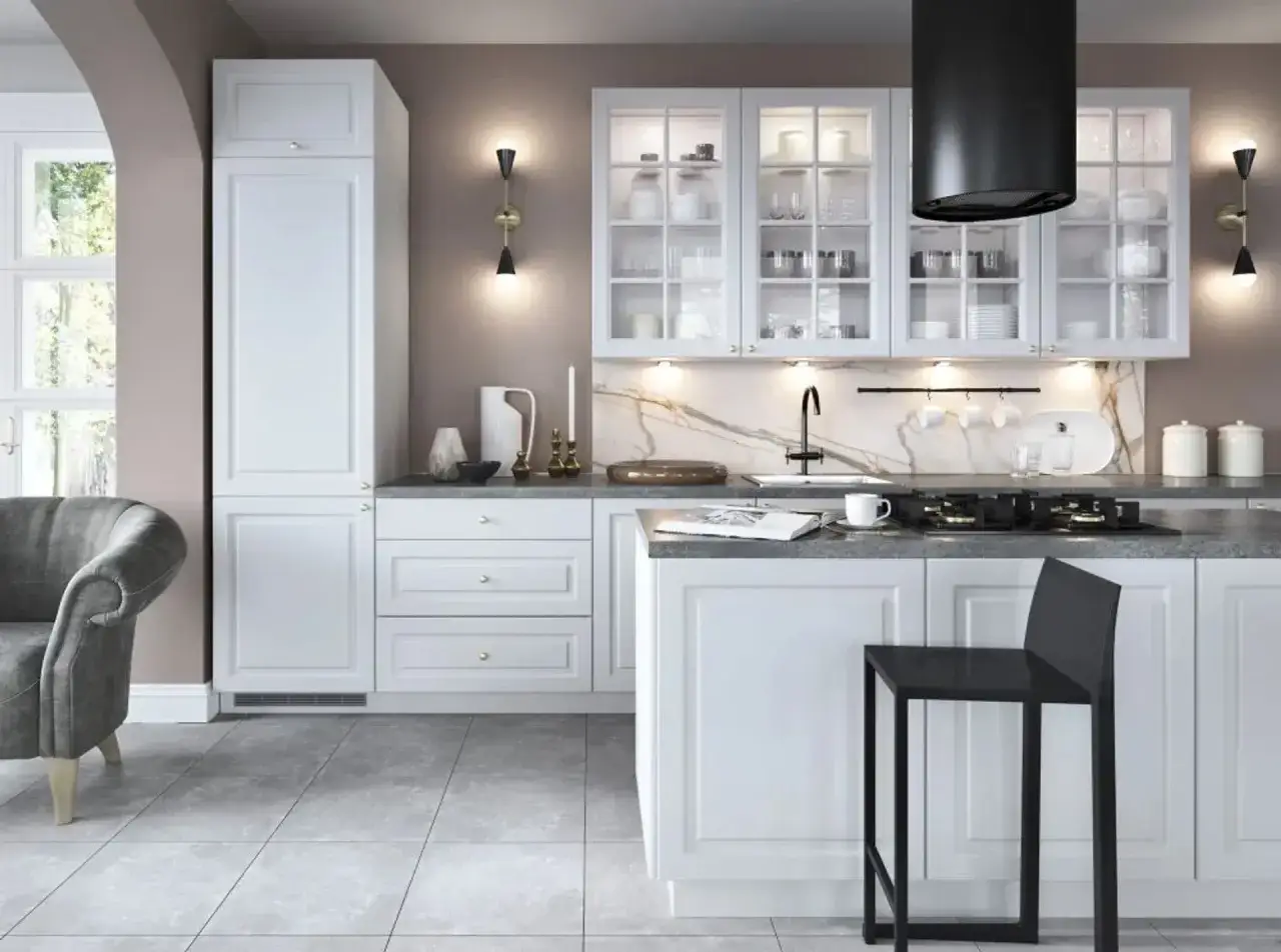 Jakie kolory ścian pasują do białej kuchni, aby uniknąć błędów?
