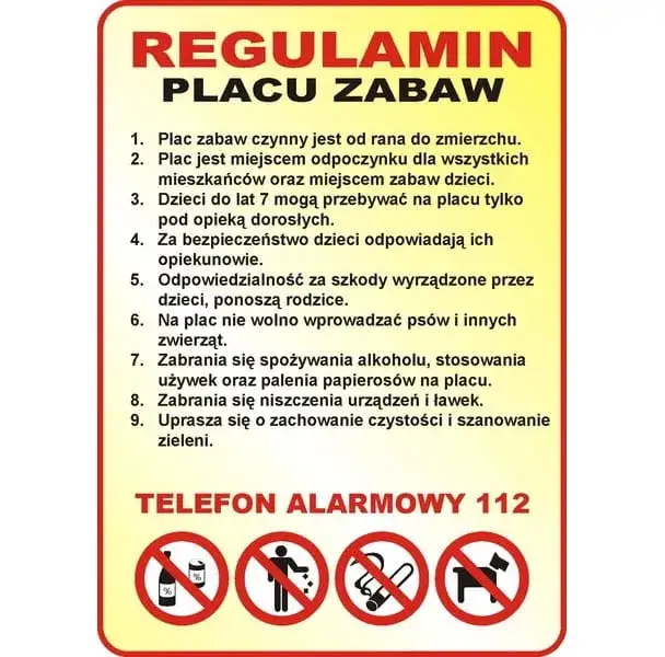 Plac zabaw: Kto może wejść? Regulamin, bezpieczeństwo i dobre maniery.