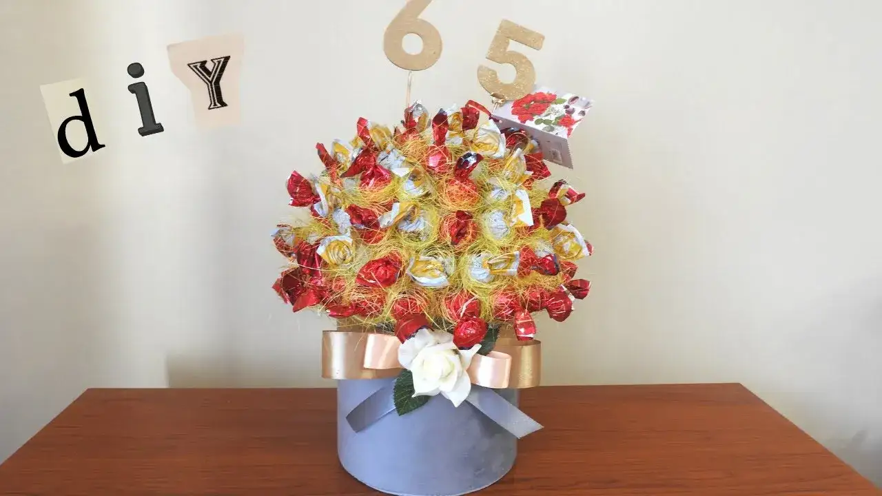 Jak zrobić bukiet z cukierków czekoladowych, który zachwyci każdego