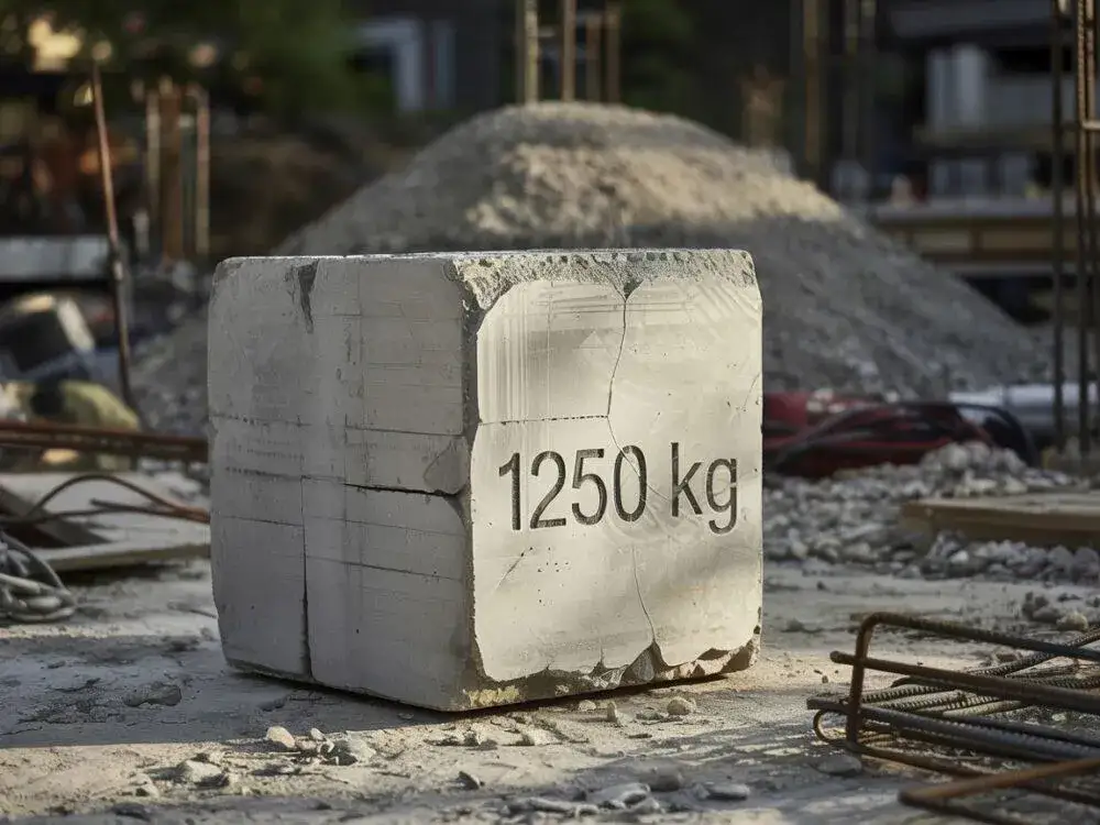 Kubik betonu: ile to m³? Waga, cena, obliczenia i błędy
