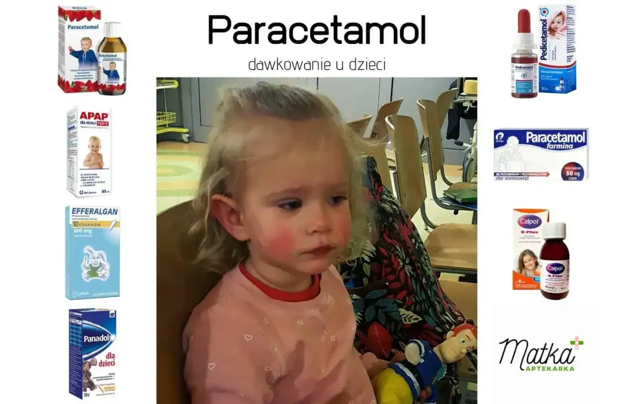 Paracetamol dla dzieci - czy wiesz, jak bezpiecznie dawkować?