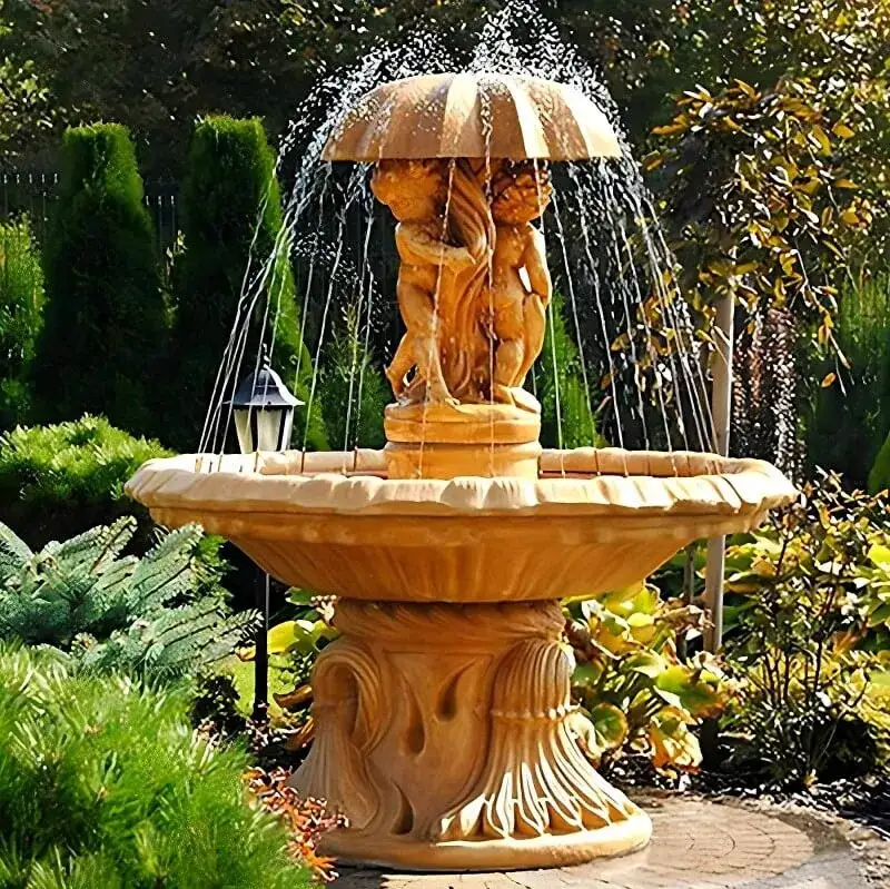  Nowoczesne fontanny ogrodowe - piękny akcent Twojego ogrodu