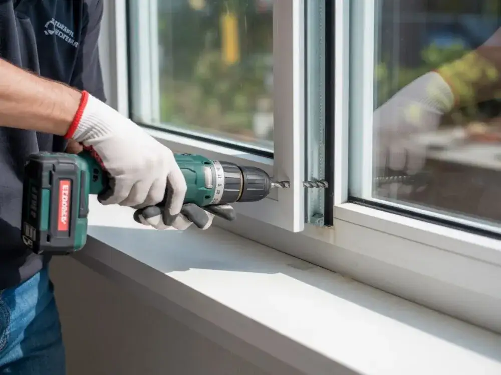 Wiercenie w oknach plastikowych - bezpieczne czy ryzykowne?